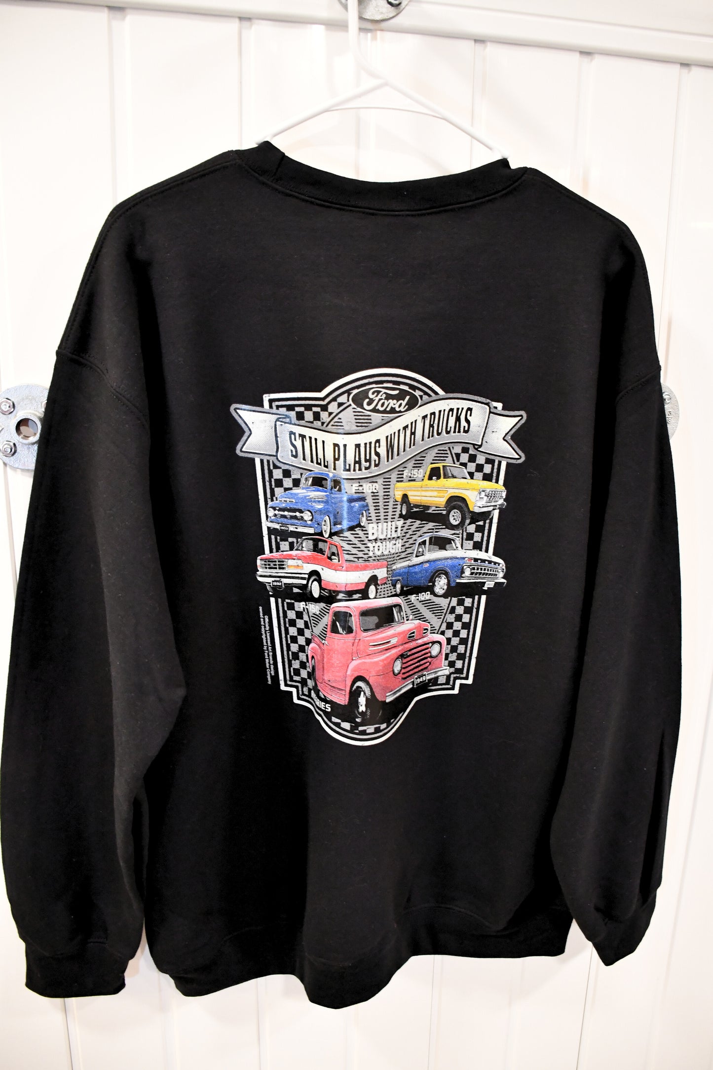 Still Plays With Trucks Crewneck
