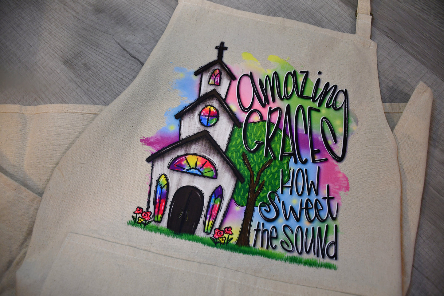 Amazing Grace Apron