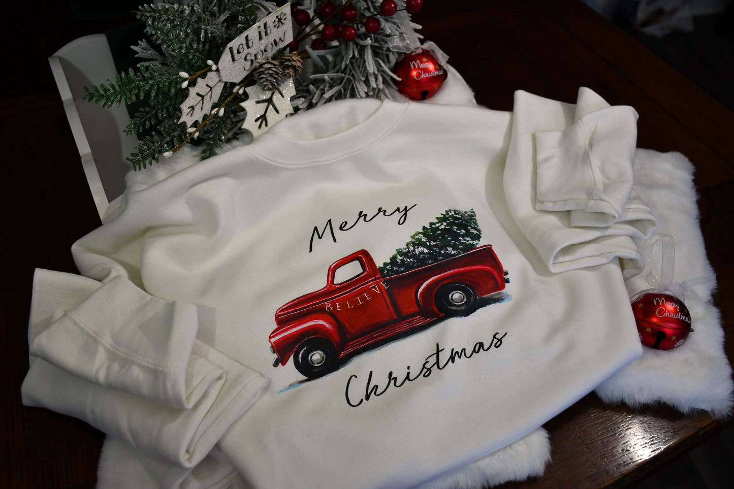 Christmas Truck Crewneck
