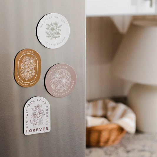 Floral Encouragement Magnet Collection