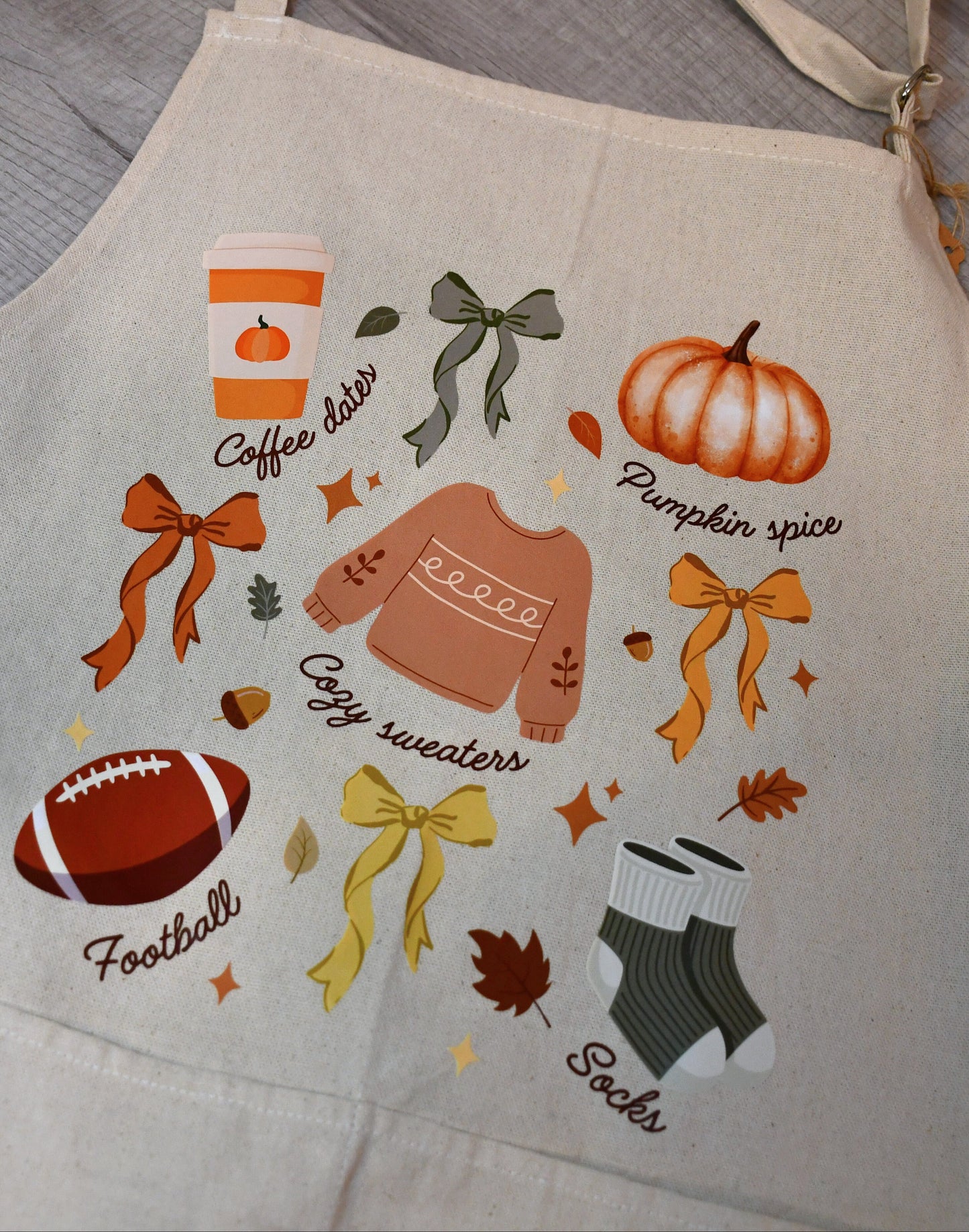 Fall Collage Apron