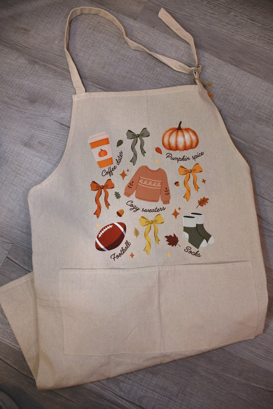 Fall Collage Apron