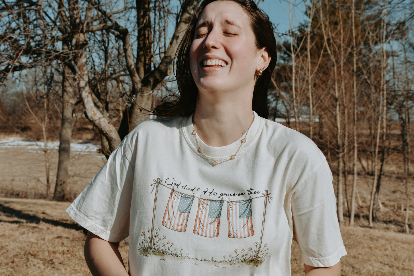 God Shed His Grace on Thee T-Shirt