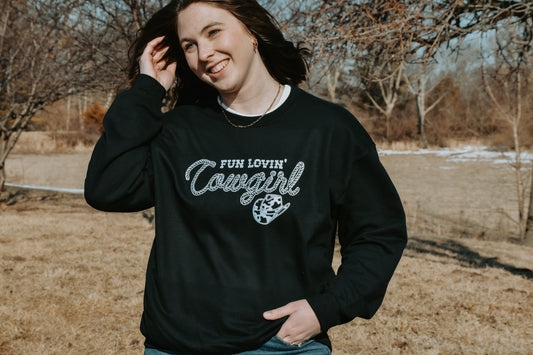 Fun Lovin' Cowgirl Crewneck