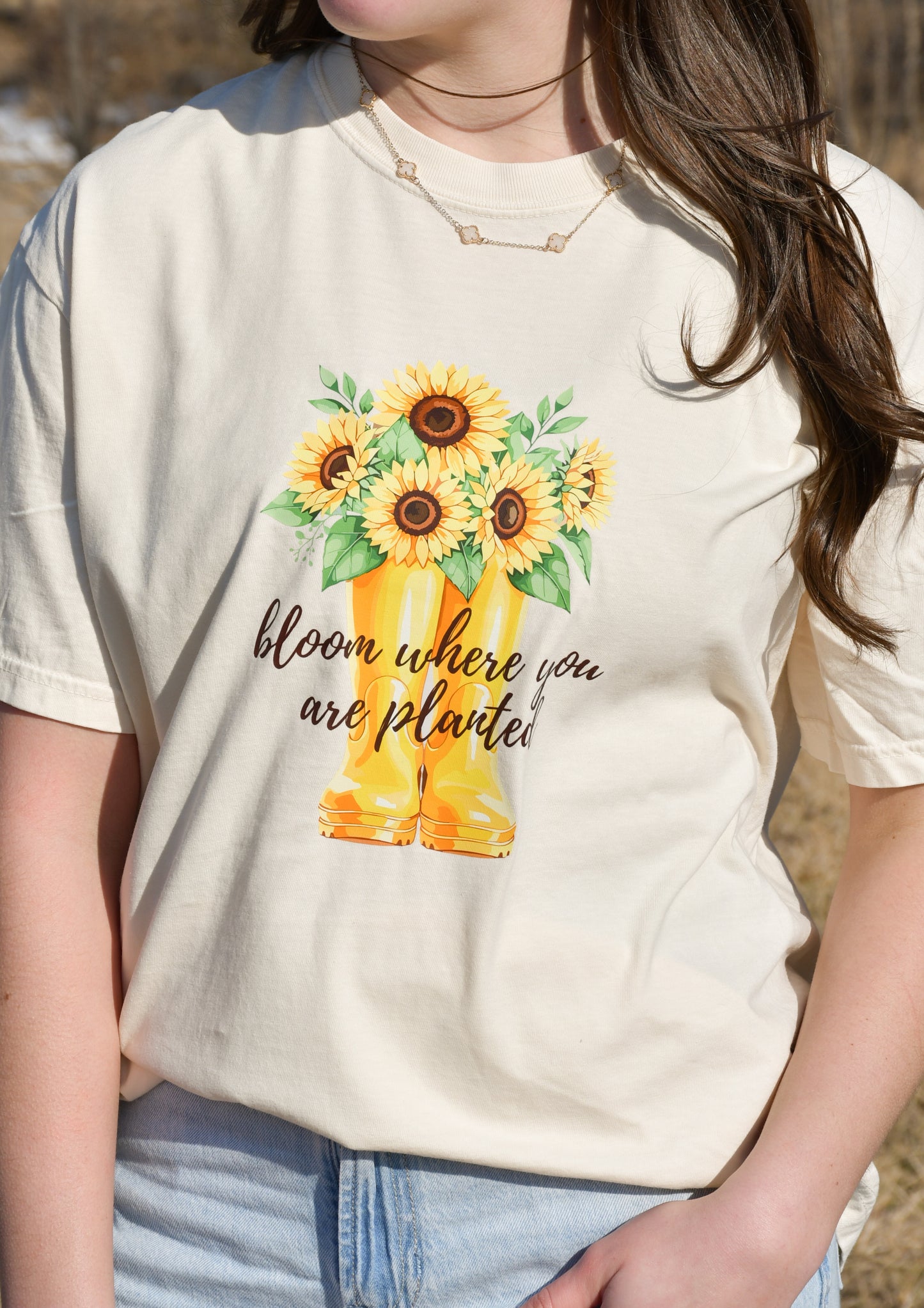Bloom Where You Are Planted T-shirt