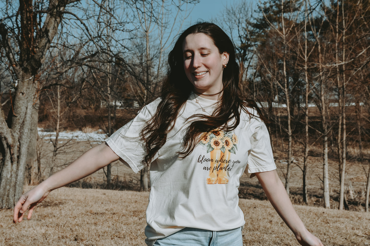 Bloom Where You Are Planted T-shirt