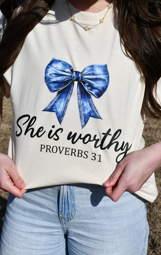 She is Worthy T-Shirt