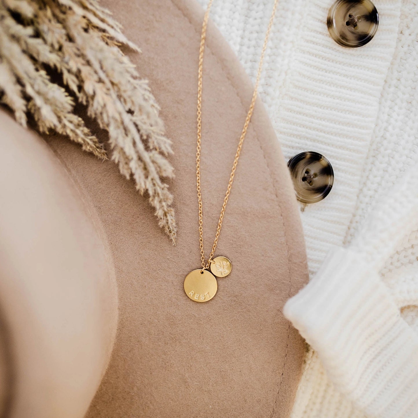 Rest For The Season Necklace