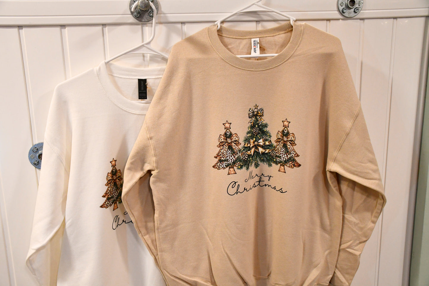 Leopard Christmas Crewneck