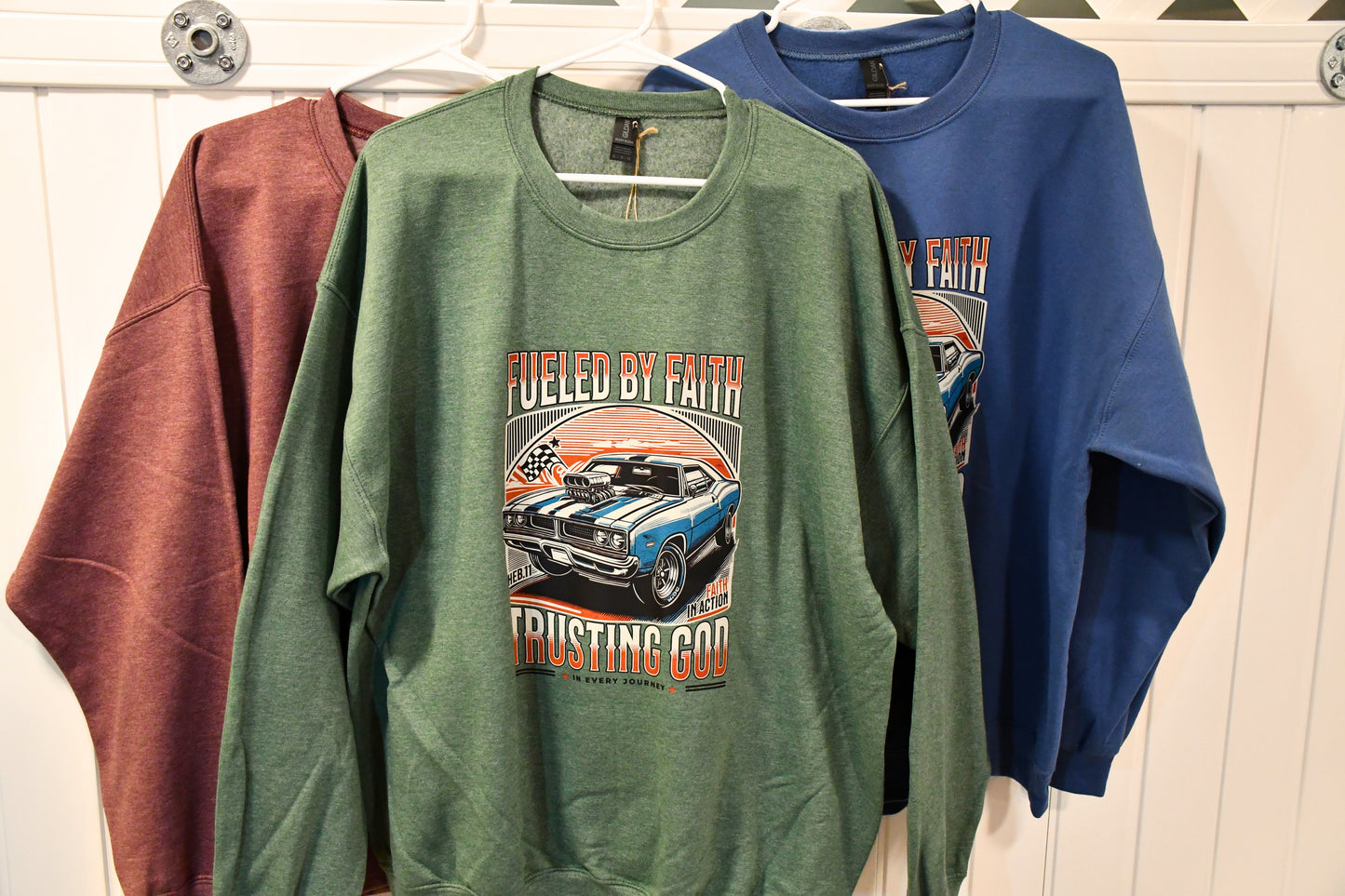 Fueled By Faith Crewneck