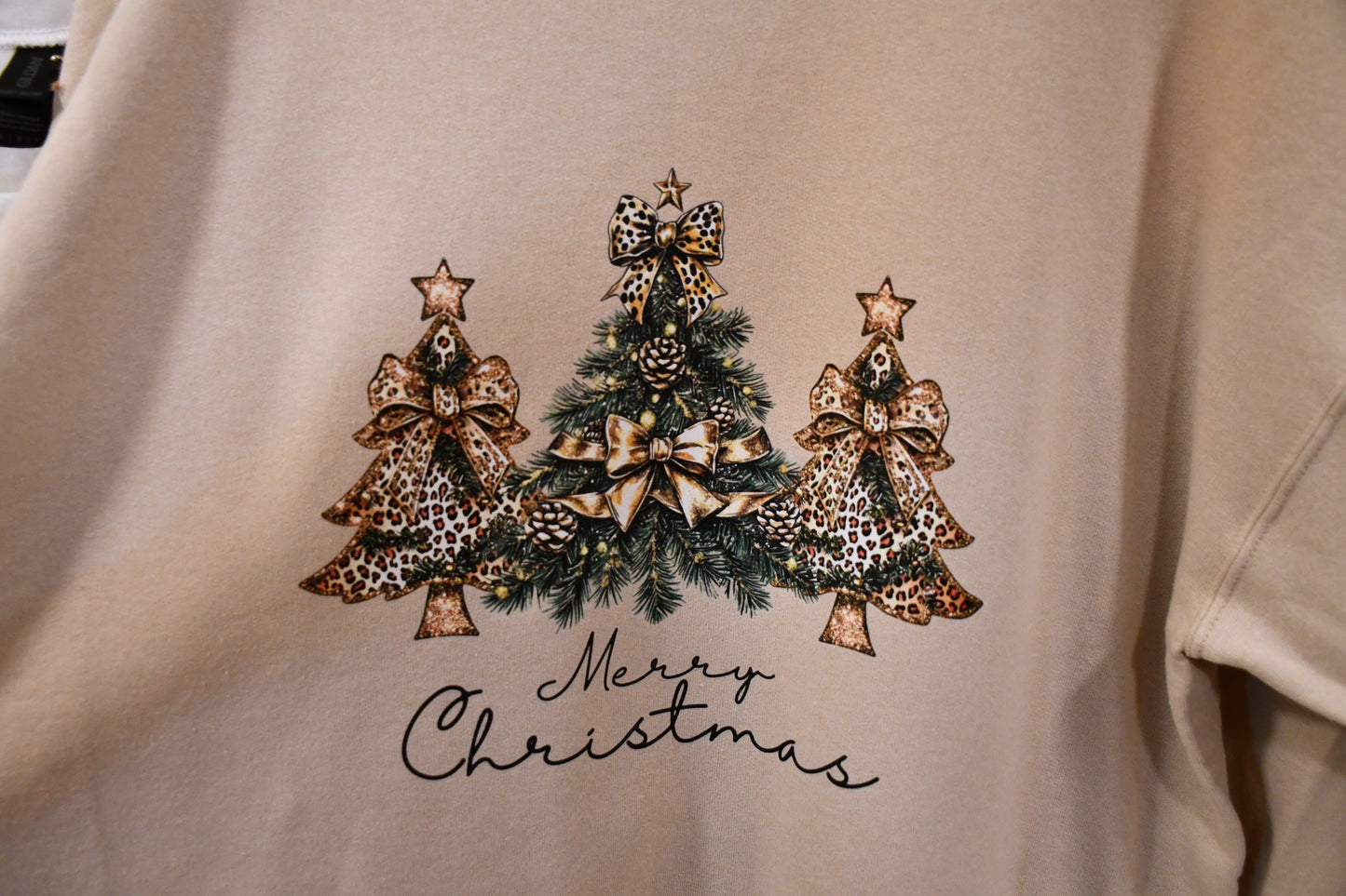 Leopard Christmas Crewneck